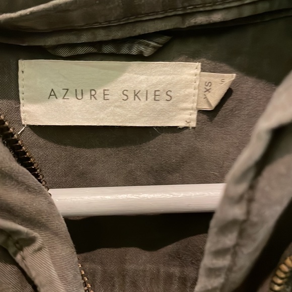 Aritzia - Azure Skies “Trooper Jacket”, Army Green Utility Jacket - Picture 5 of 6